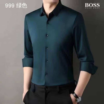 Hugo Boss Petrol Blue Premium Imported Shirt