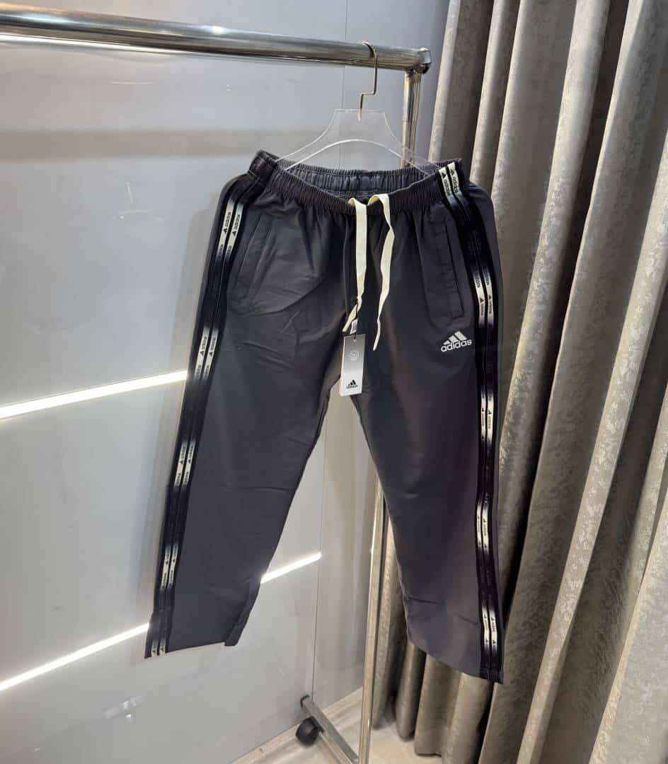 Adida s Dark Grey Classic Premium Trackpant