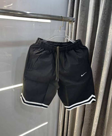 Nik e Olive Green Embroidery Logo Limited Edition Premium Shorts