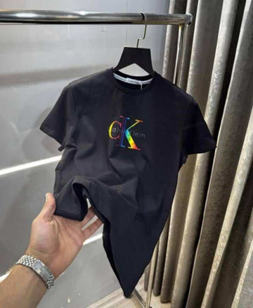 caLVIn KlEin Black Logo Print Premium T-Shirt
