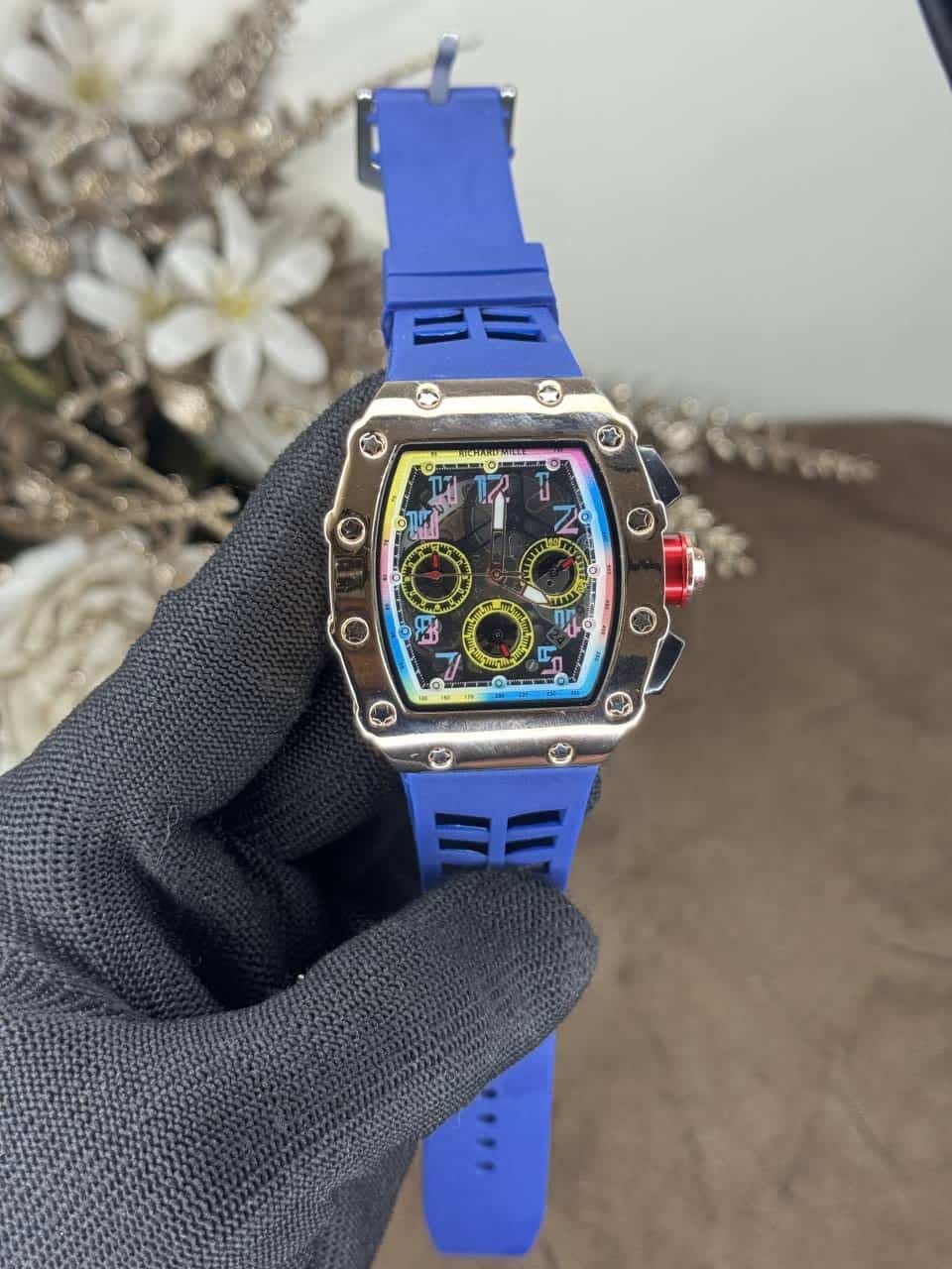 Richard Mille RM3501 Blue Chronograph Special Edition Watch