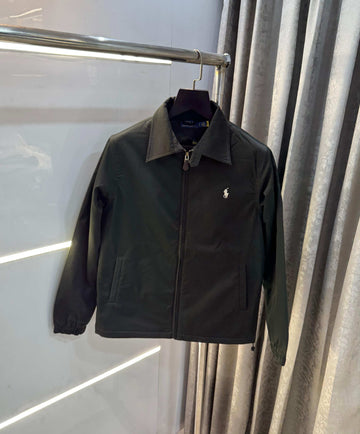 Ralp h  Lauren Bottle Green Luxury Bomber Jacket