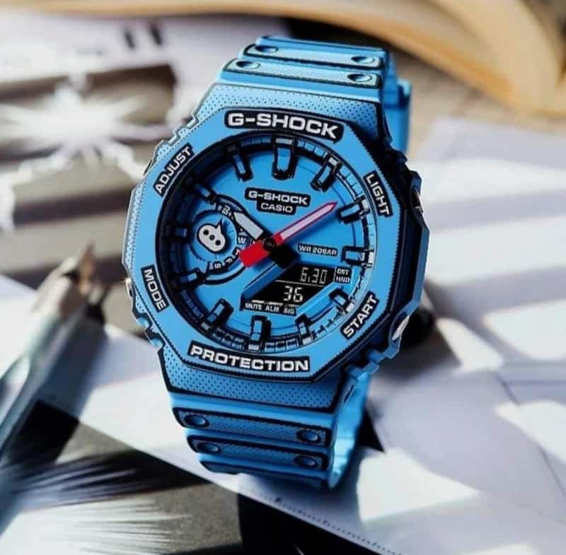 G Shock Manga Blue