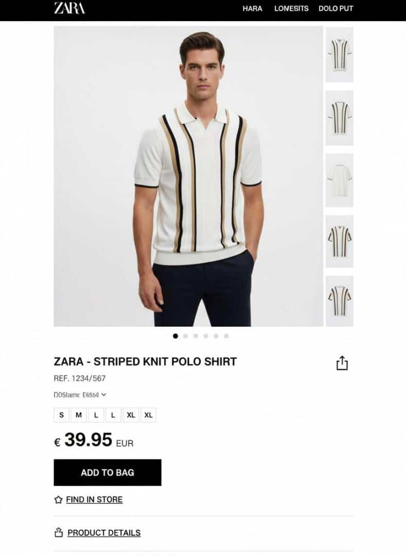 ZAR_A KNITTED POLO T SHIRTS IN PREMIUM WHITE COLOUR