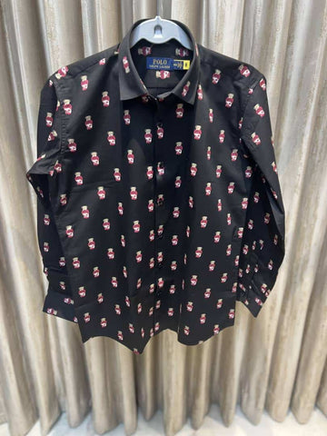 POLO RALPH LAURE_N BLACK IMPORTED SHIRT AVAILABLE IN ULTRA PREMIUM QUALITY