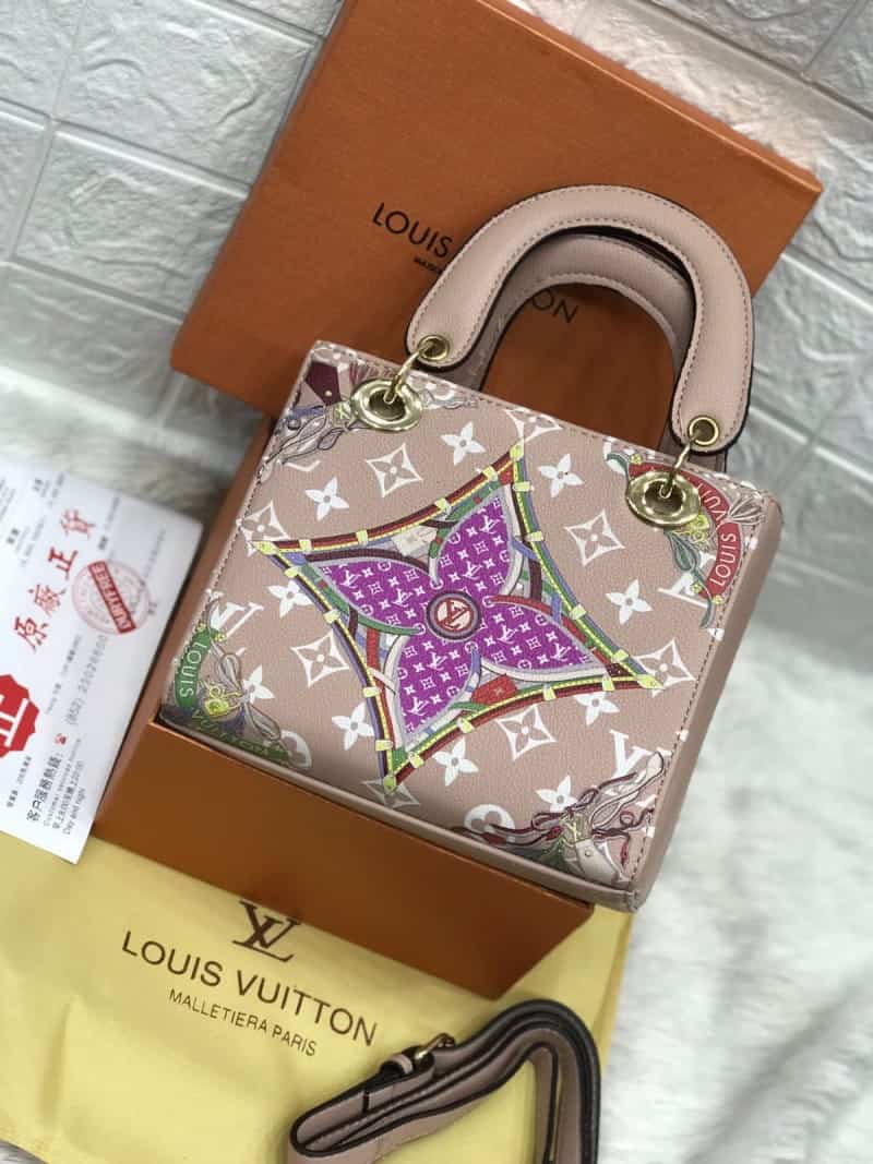 LOUIS VUITTON Top Handle Handbag Box 350
