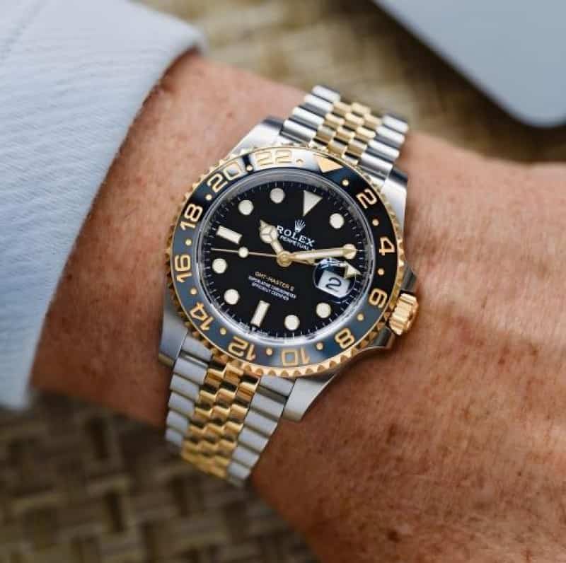 ROLEX GMT MASTER DUAL TONE YZ A052