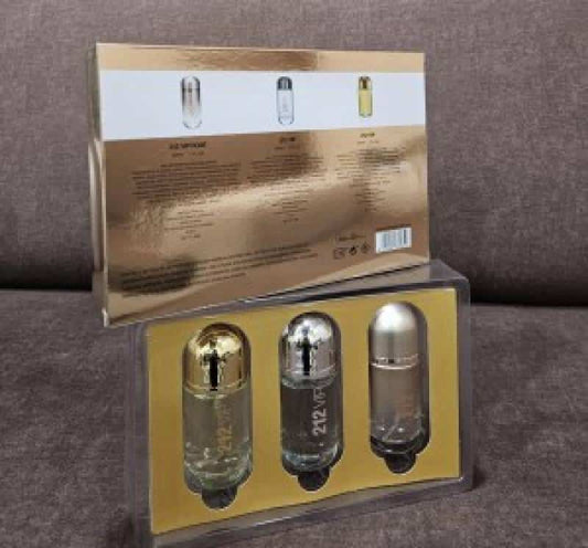Carolina Herrera 212 VIP Gift Set Of 3 30ML (578)