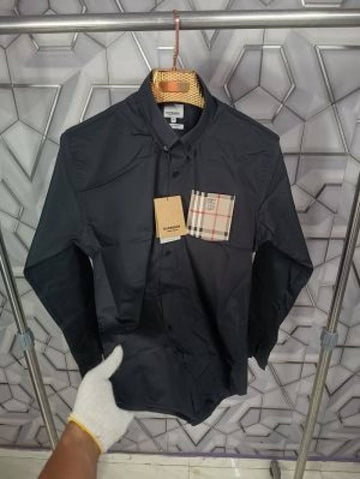 BURBERRY_BLACK_POCKET_LOOK_PREMIUM_SHIRT_(1723)