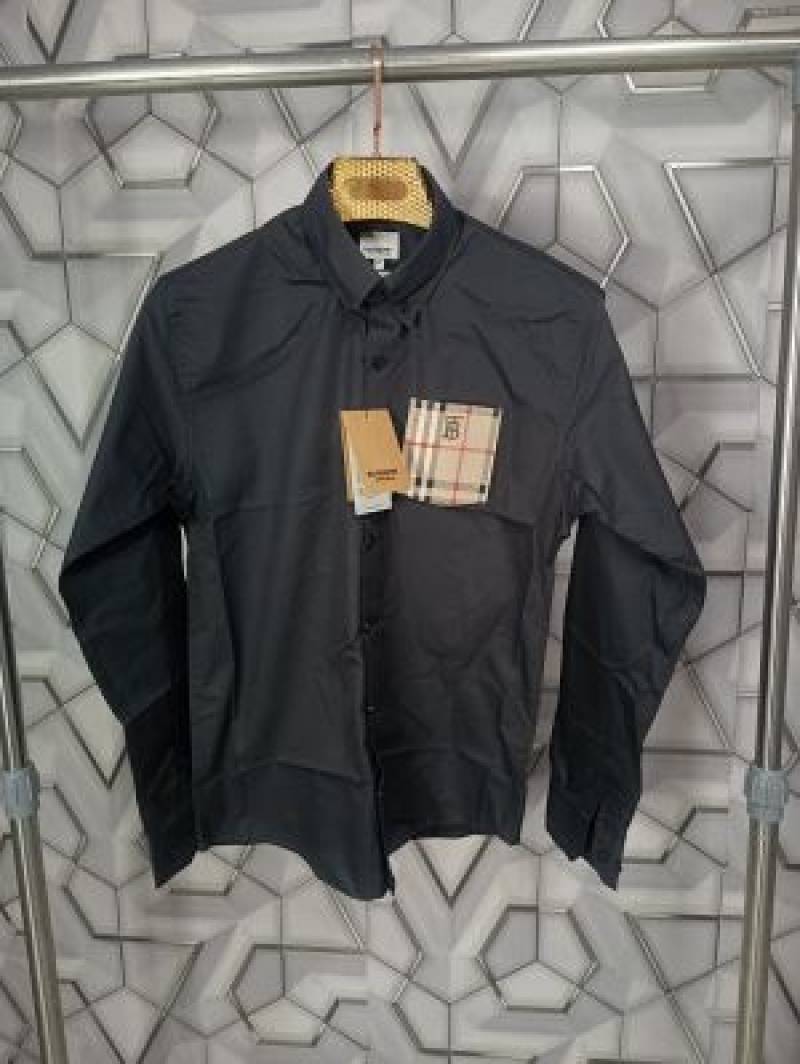BURBERRY_BLACK_POCKET_LOOK_PREMIUM_SHIRT_(1723)