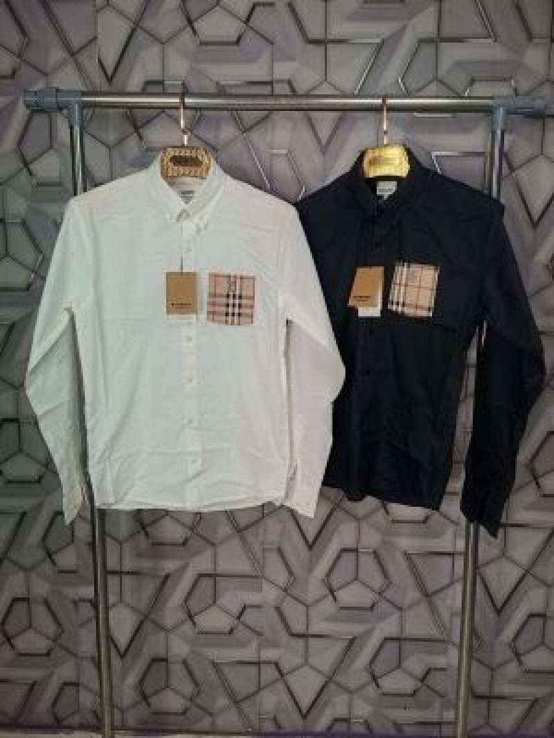 BURBERRY_WHITE_POCKET_LOOK_PREMIUM_SHIRT_(1722)
