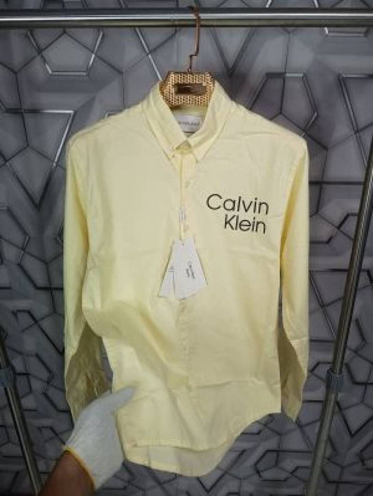 Calvin_Klein_Lemon_Yellow_Logo_Print_Premium_Shirt_(1668)