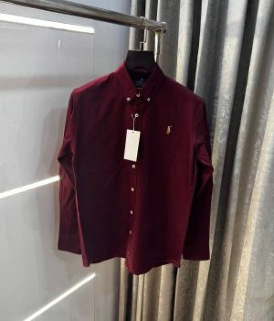 Ralph_Lauren_Wine_Embroidery_Logo_Super_Premium_Oxford_Shirt_(1687)