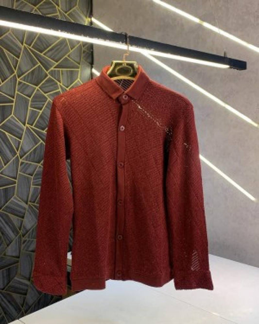 ZARA_MAROON_CROCHET_IMPORTED_DESIGNER_SHARDIGANS_(1015)