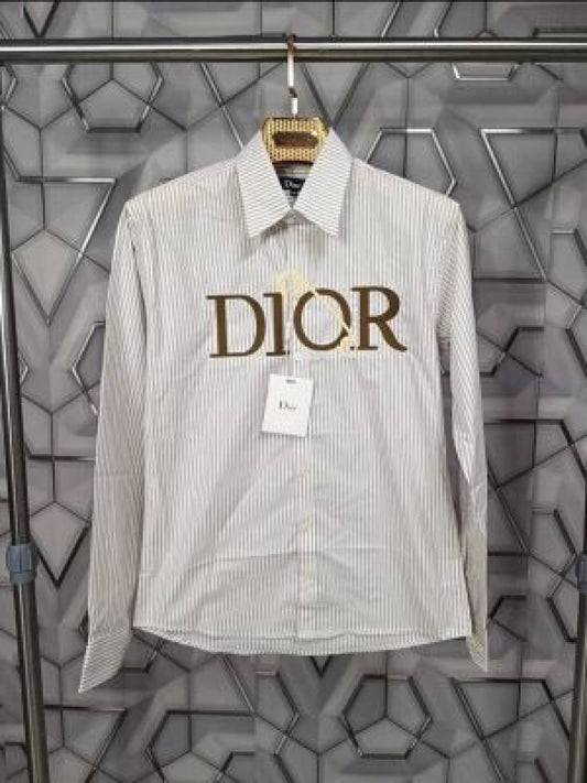 Dior_Light_Brown_Embroidery_Logo_Premium_Lining_Shirt_(1659)