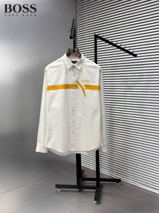 HUGO_BOSS_WHITE_LOGO_PRINT_PREMIUM_CLASSIC_SHIRT_WITH_BOX_PACKING_(1937)