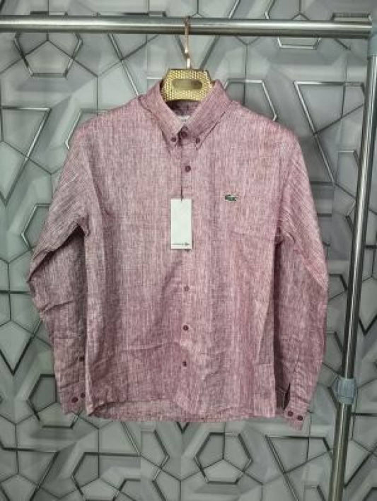 Lacoste_Melange_Red_Embroidery_Logo_Classic_Shirt_(1783)