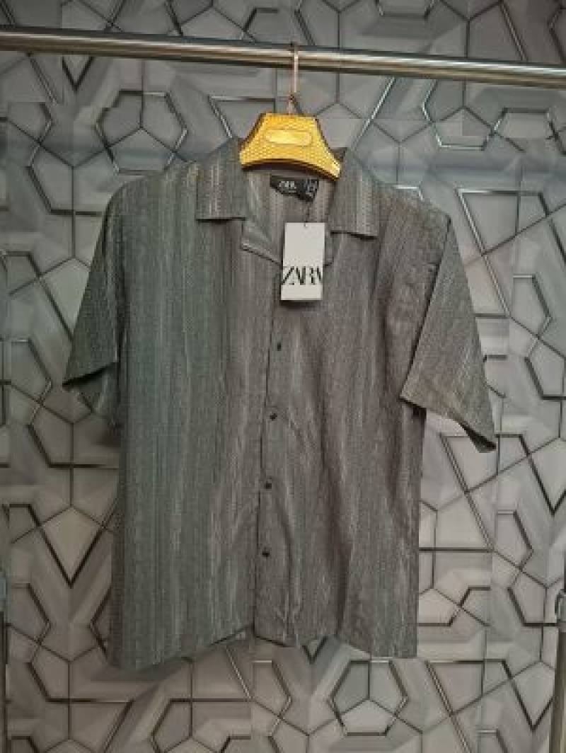 Zara_Grey_Designer_Premium_Crochet_Half_Shirt_(1453)
