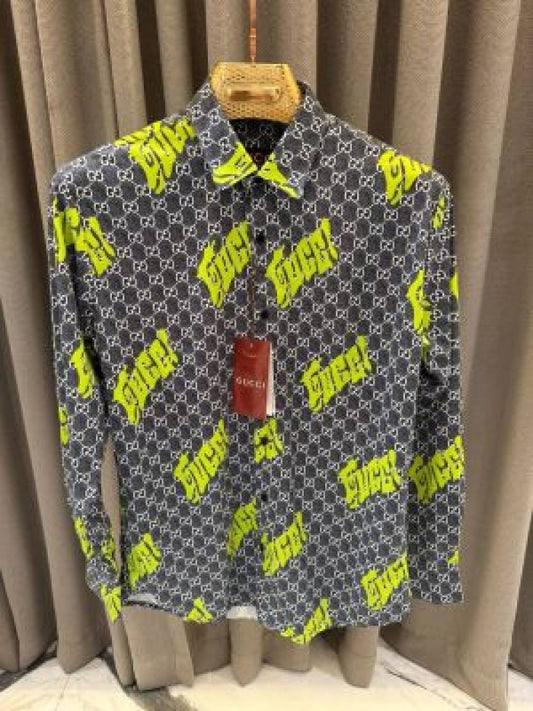 GUCCI_All_OVER_MONOGRAM_PRINT_PREMIUM_IMPORTED_SHIRT_WITH_BOX_AND_CARRY_BAG_(1764)