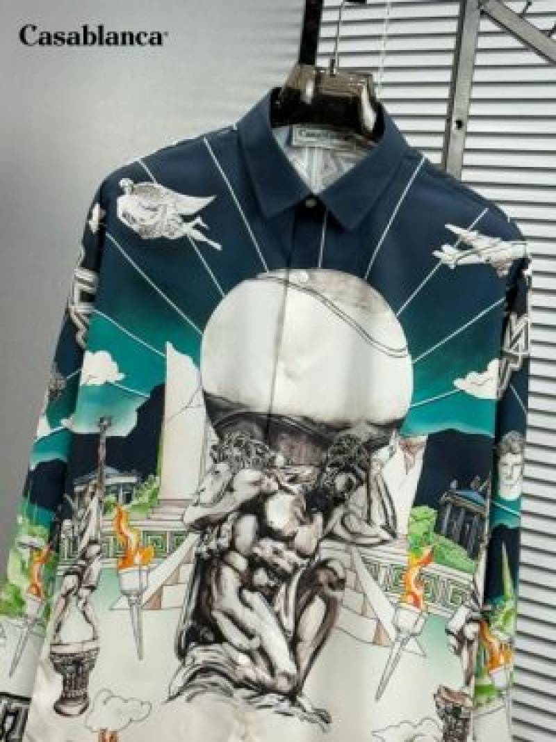 Casablanca Premium Printed Imported Shirt (1750)