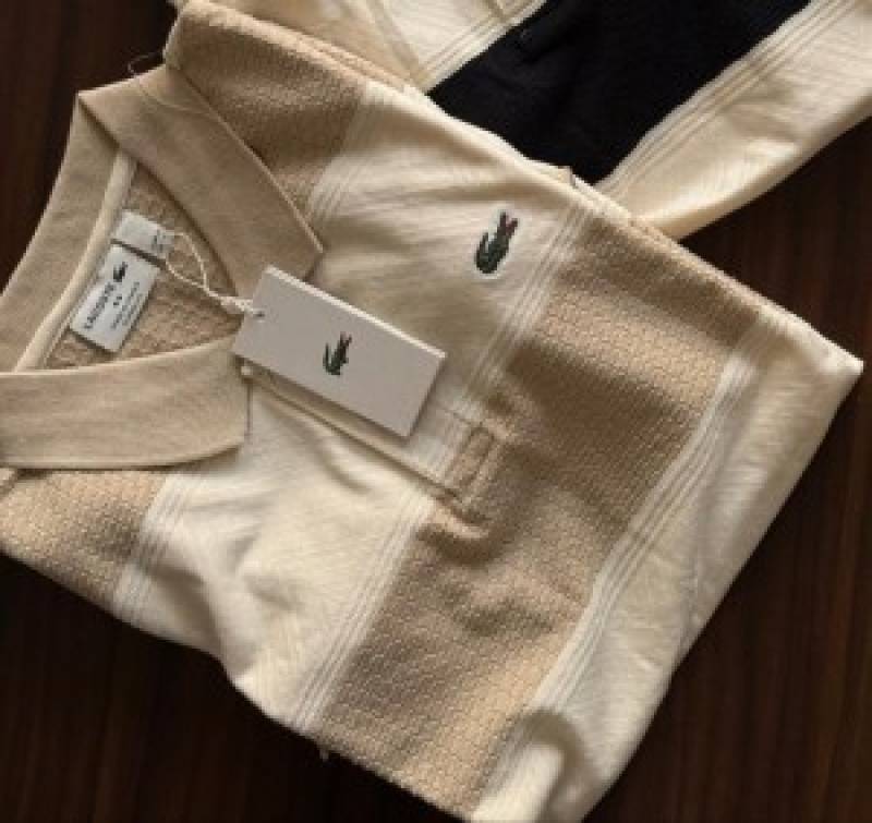 Lacoste_Cream_Embroidery_Logo_Premium_Polo_T-Shirt_(1309)