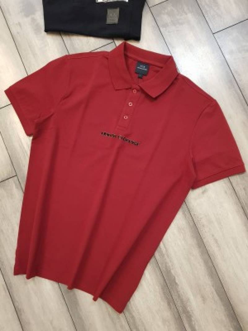 Armani_Exchange_Red_Premium_Imported_Polo_T-Shirt_(1178)