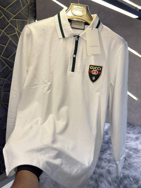 Gucci_White_Embroidery_Logo_Full_Sleeve_Premium_Polo_T-Shirt_(1882)