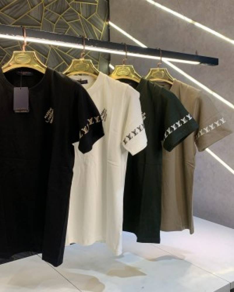 Louis_Vuitton_Green_Monogram_Print_Imported_T-Shirt_(1351)