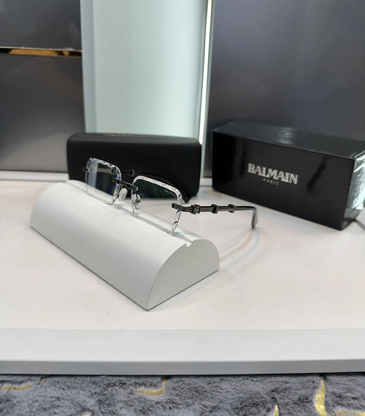 Balmai n Designer Black Premium Glasses 7020