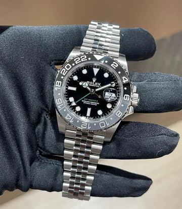 Rolex Gmt Master Silver Jublie