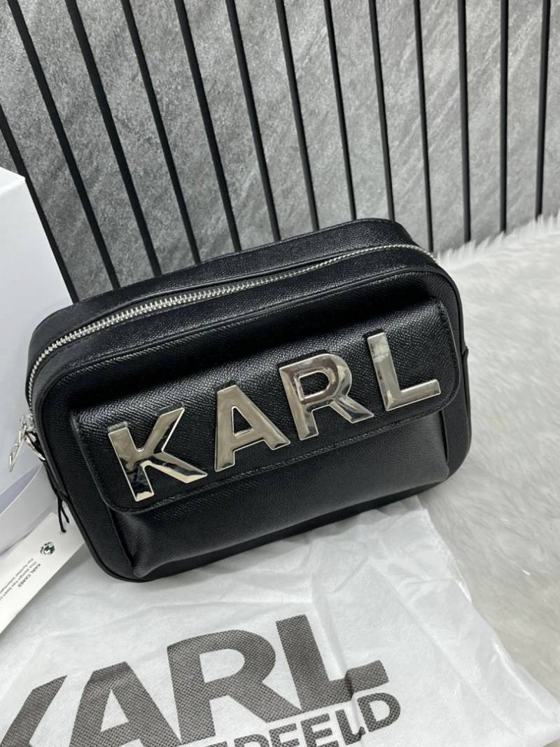 Karl Lagerfeld Maybelle Camera Crossbody Bag With Original Packing