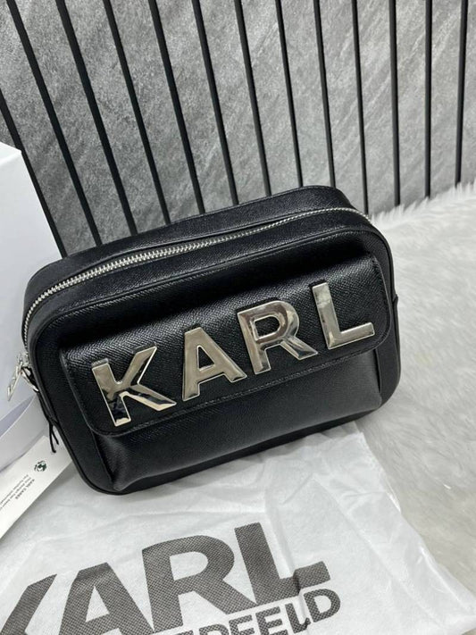 Karl Lagerfeld Maybelle Camera Crossbody Bag With Original Packing