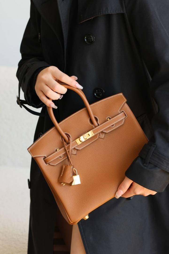 Hermes Birkin Gold Epsom Birkin Sellier 30 With Og Box And All Accesories1015