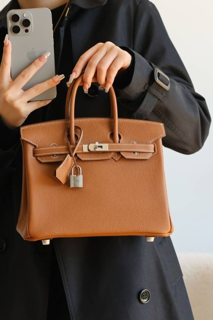 Hermes Birkin Gold Epsom Birkin Sellier 30 With Og Box And All Accesories1015