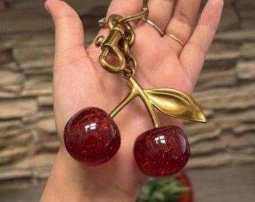 COAC.H CHERRY BAG CHARM ACCESSORIES PREMIUM WITH OG BOX