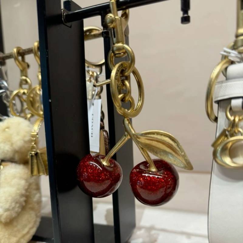COAC.H CHERRY BAG CHARM ACCESSORIES PREMIUM WITH OG BOX