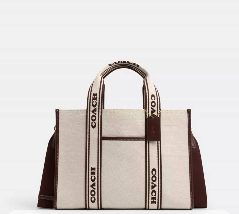 Coach_Smith_Tote_Bag_BeigeBrown_With_OG_BOX-C8866