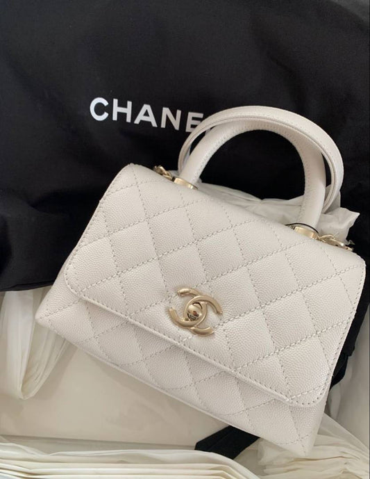 CHANEL_Black_Caviar_Leather_Small_Coco_Top_Handle_Bag_80052