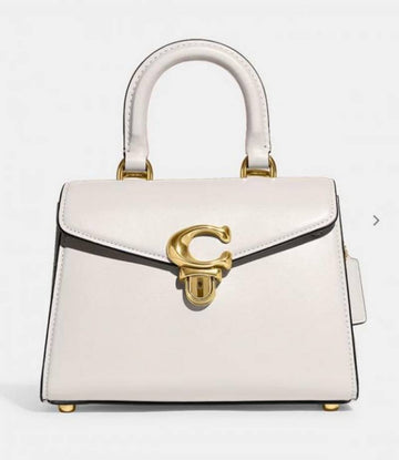 coac_h sammy 21 signature tophandle bag Comes with Extra long sling with box 26979 white