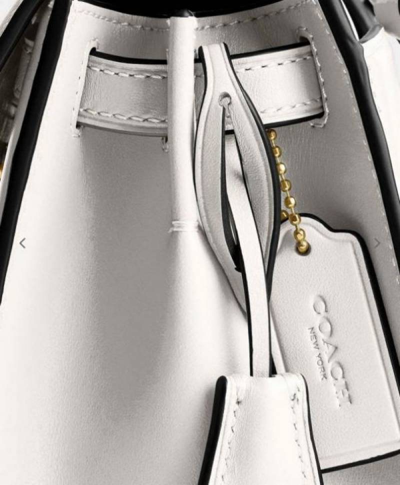 coac_h sammy 21 signature tophandle bag Comes with Extra long sling with box 26979 white