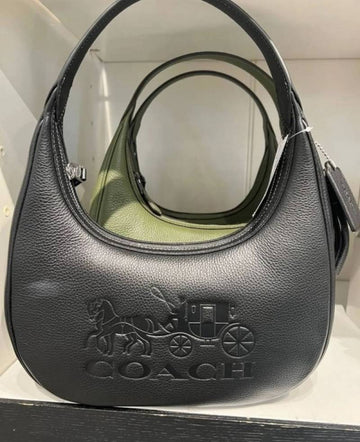 Coach_Carmen_Black_Pebble_Leather_Shoulder_Bag5006