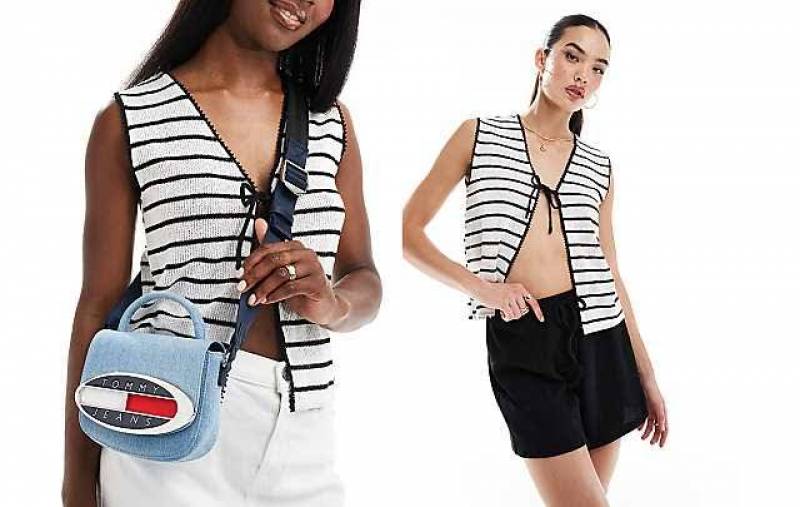 TOMMY JEANS HILFIGER PREMIUM DENIM CROSS BODY WITH BOX AND CARRY BAG