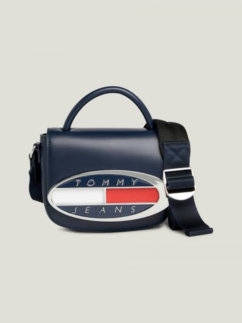 TOMMY JEANS HILFIGER PREMIUM NAVY CROSS BODY WITH BOX