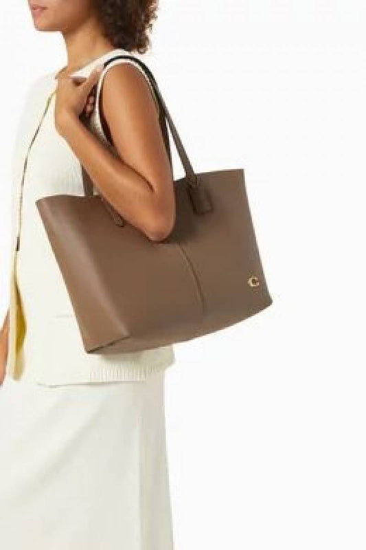 coac_h North 32 leather Tote bag premium Quality with dust bag