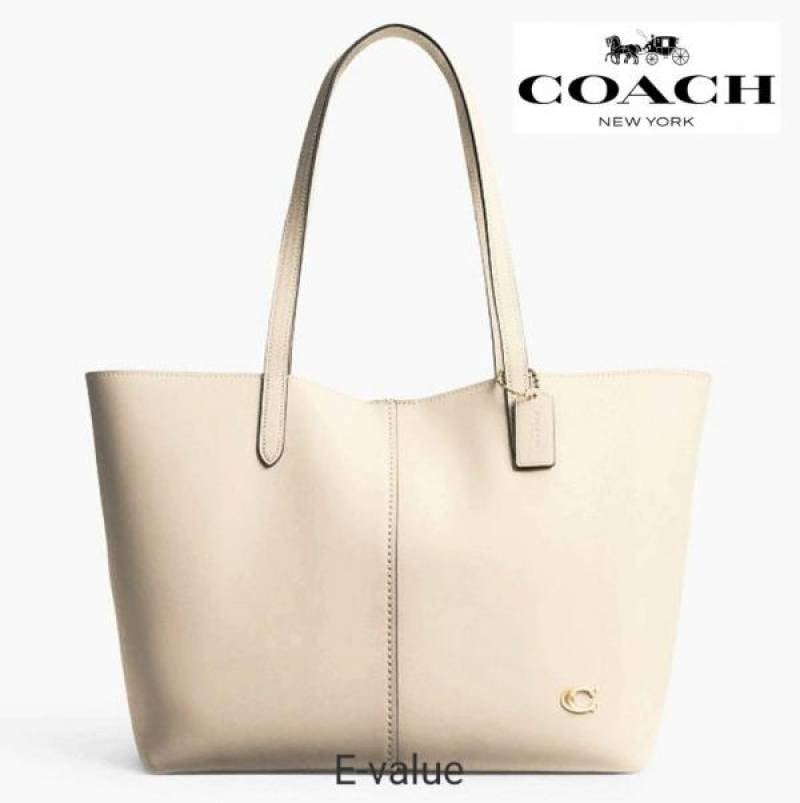 coac_h North 32 leather Tote bag premium Quality with dust bag