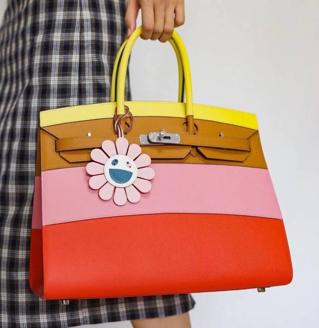 Hermes Birkin Sellier Sunrise Rainbow Epsom (2099)