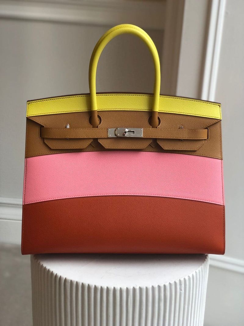 Hermes Birkin Sellier Sunrise Rainbow Epsom (2099)