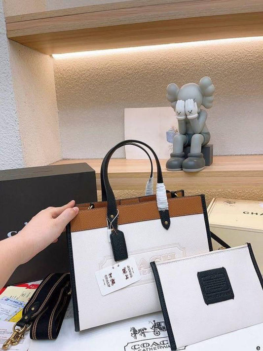 COAC.H FIELD 30 TOTE BAG WITH OG DOUBLE BOX