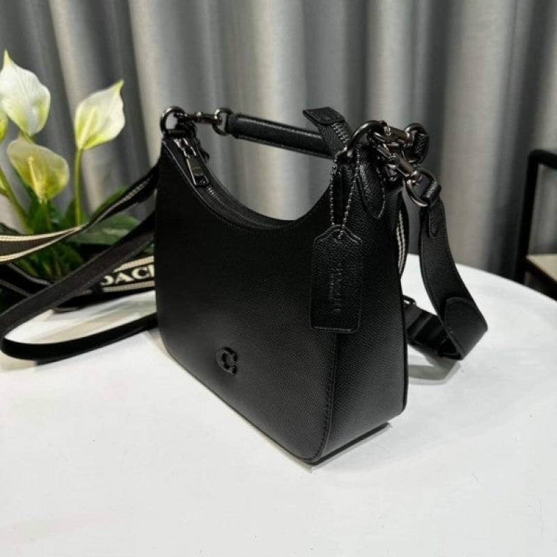 Coac_h Hobo Crossbody With Signature Canvas comes with 3 belts with box