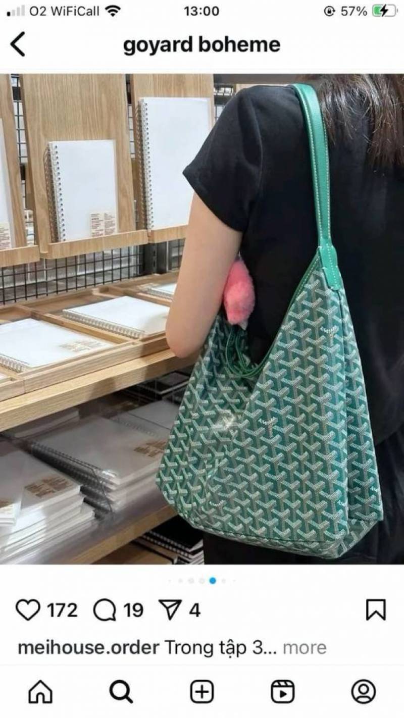 Goyard Boheme Hobo Bag